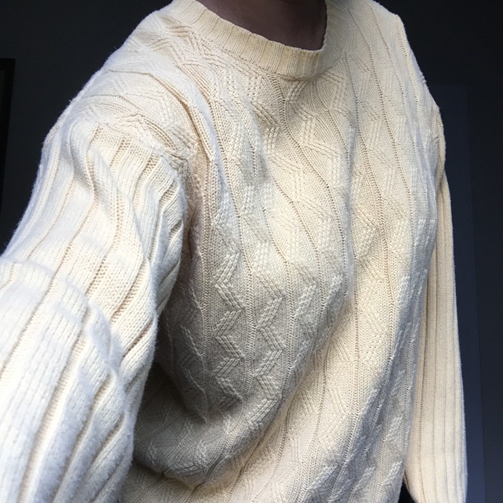 Bright Yellow Oversized Sweater